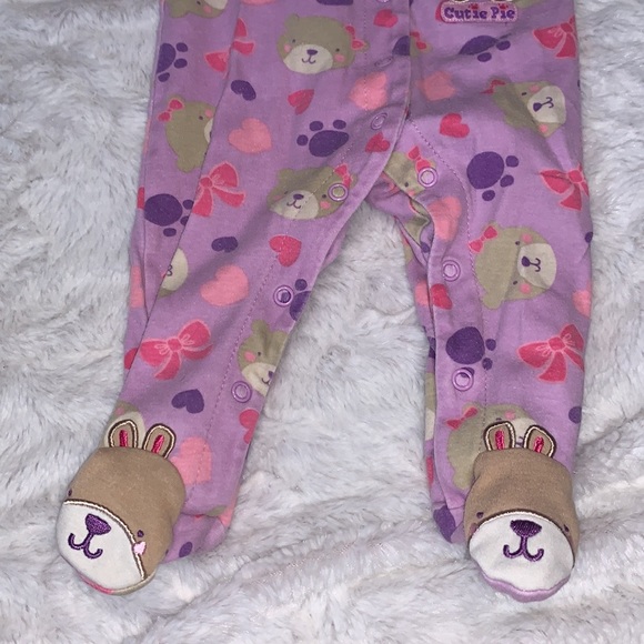 Bear footie (3 for $10) - Picture 2 of 6